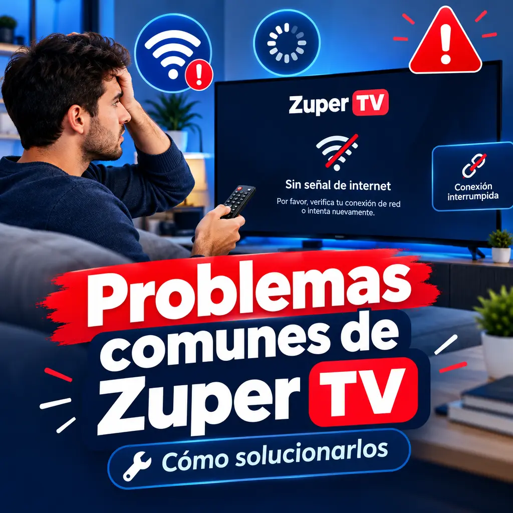Problemas comunes de Zuper TV y cómo solucionarlos